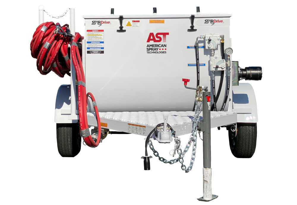 AST Trailer Mounted Texture Machine