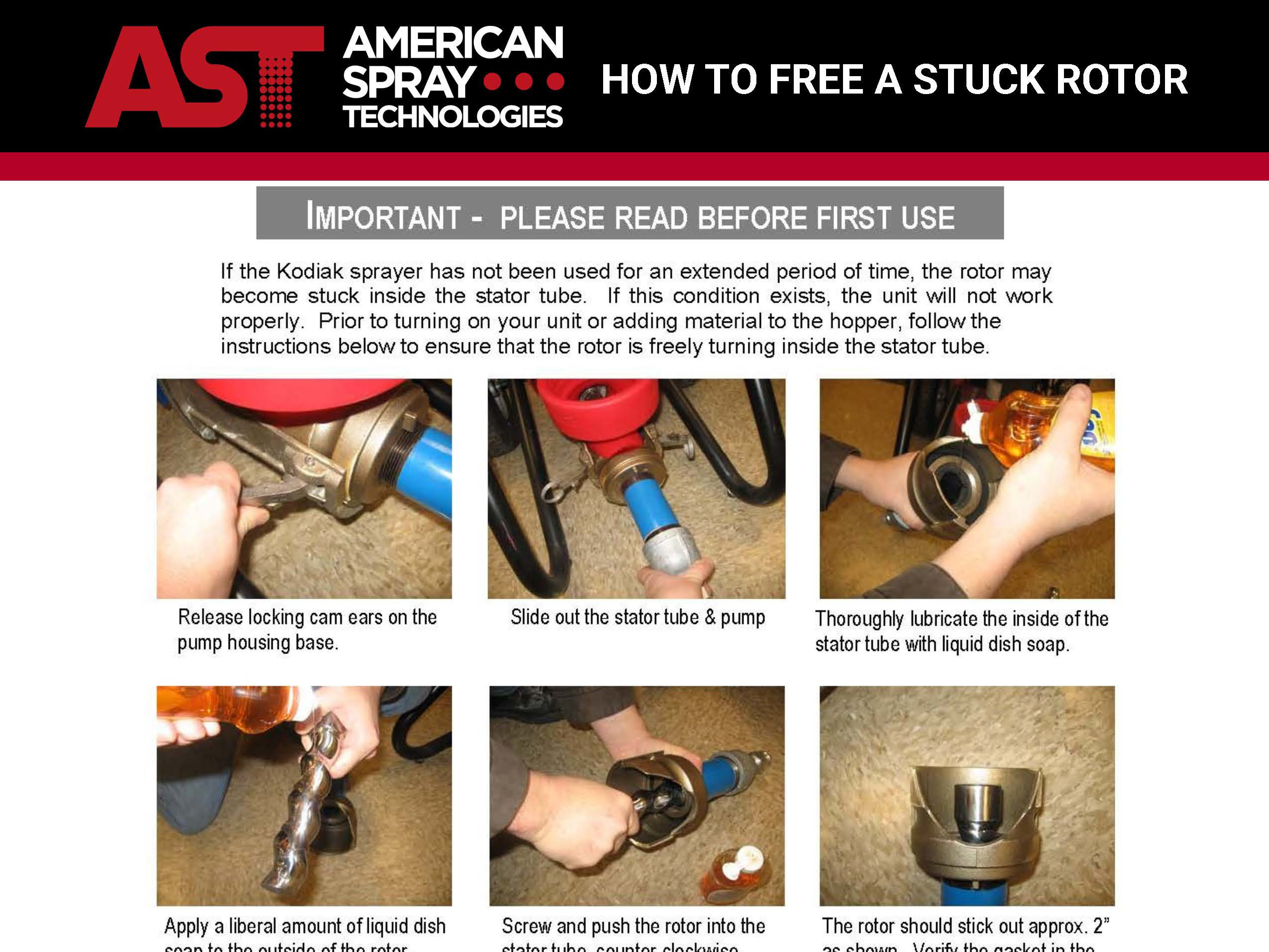 Kodiak Free Stuck Rotor